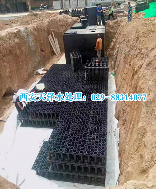 陕西工院雨水回收系统项目